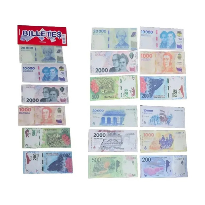 Billetes Didacticos Para Aprender Jugando X 80uni Matemática