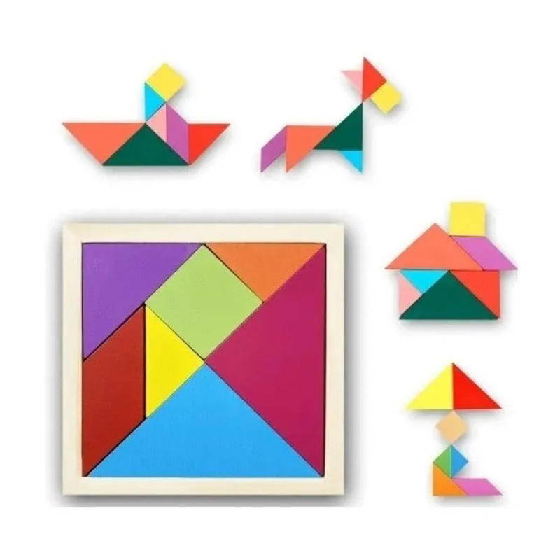 Puzzle De Ingenio Tangram