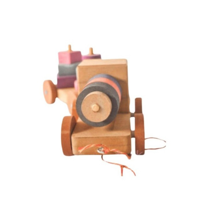 Tren de encastre de madera